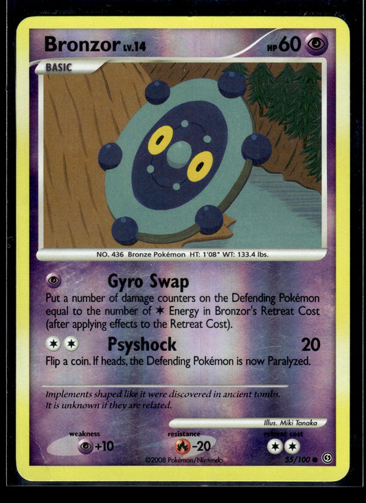 Bronzor #55/100 Reverse Holo Stormfront MP