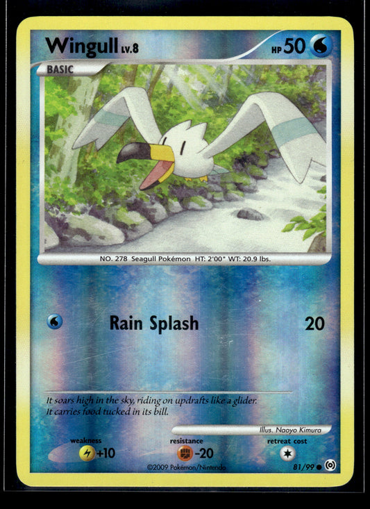 Wingull #81/99 Reverse Holo Arceus LP