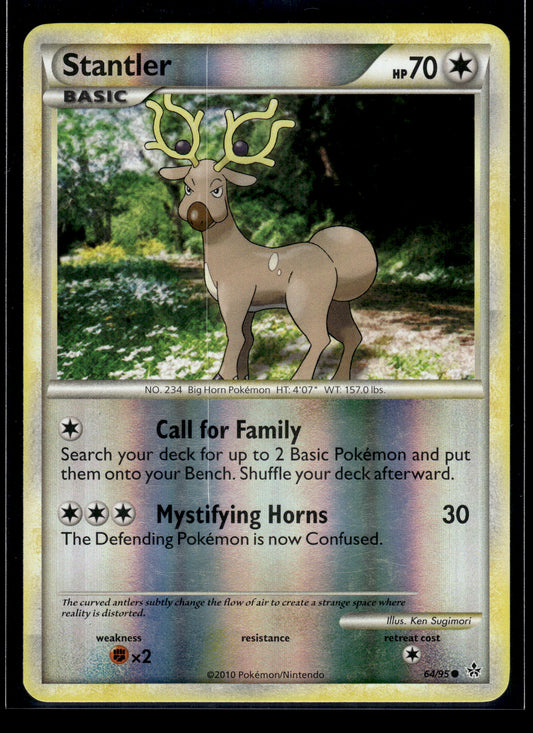 Stantler #64/95 Reverse Holo Unleashed LP
