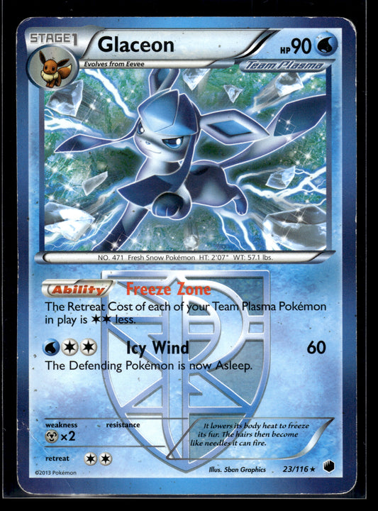 Glaceon (Team Plasma) #23/116 Plasma Freeze HP