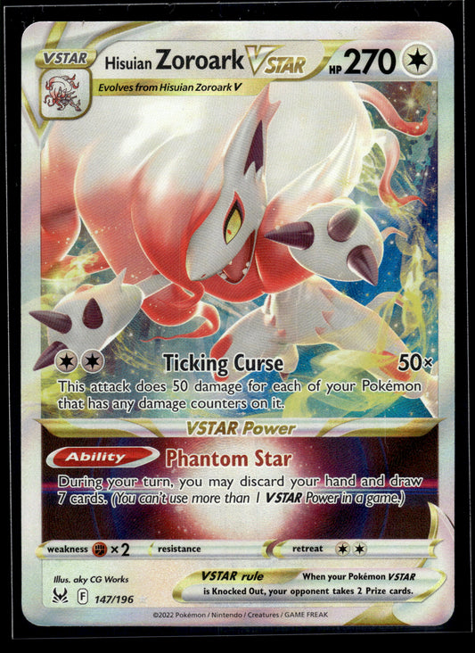 Hisuian Zoroark VSTAR #SWSH298 Sword & Shield Promo VLP