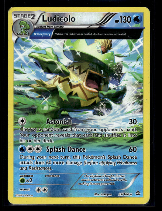 Ludicolo #37/160 Reverse Holo Primal Clash MP
