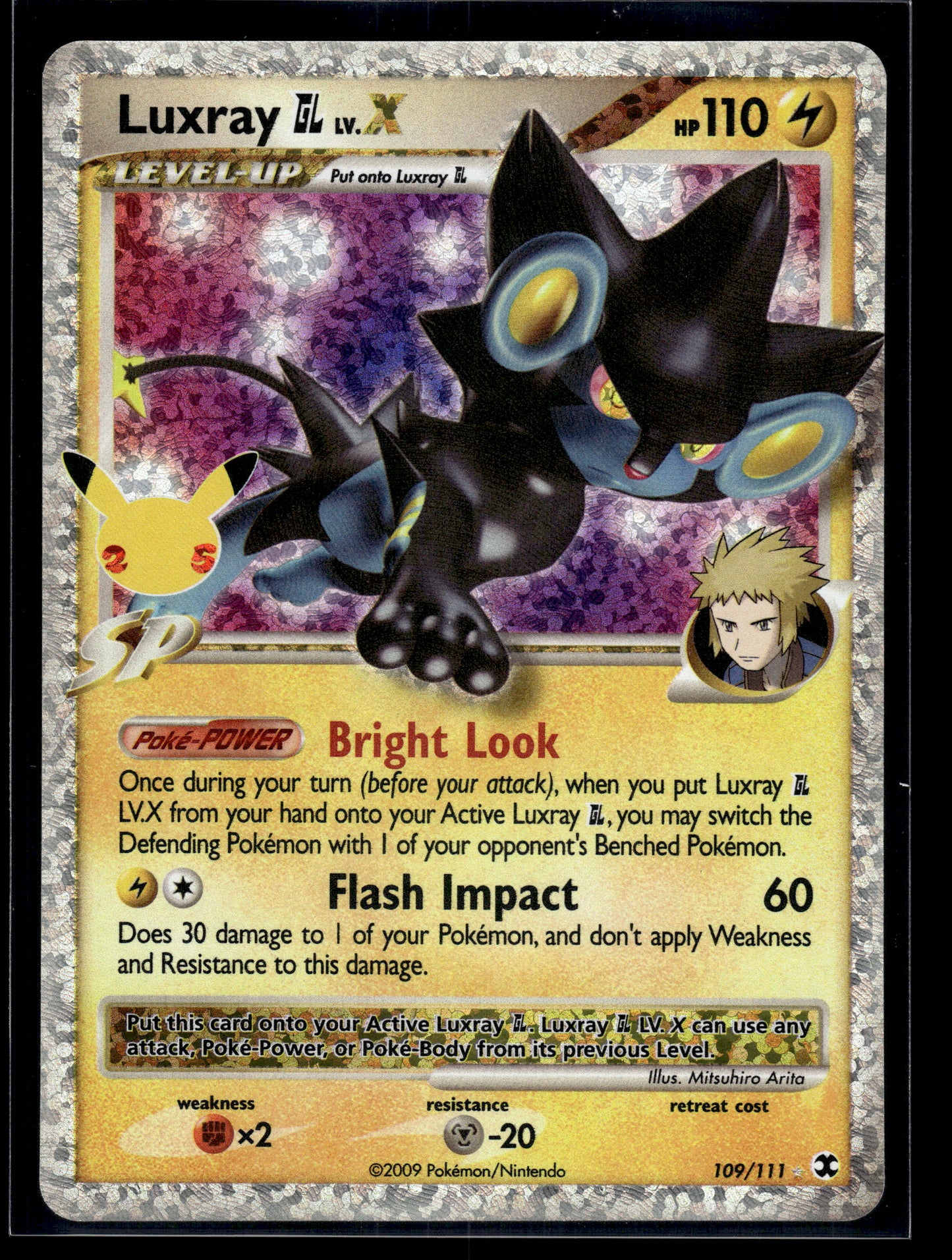 Luxray GL LV.X #109/111 Celebrations VLP