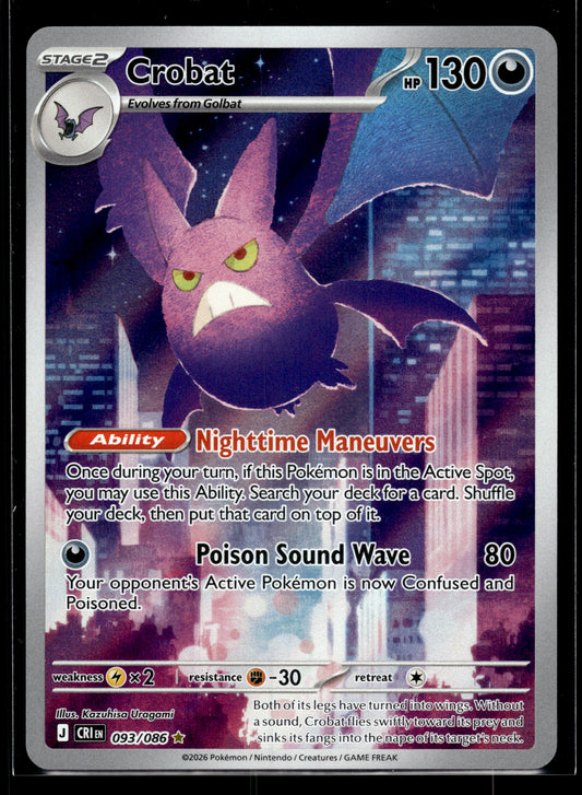 Crobat #093/086 Chaos Rising VLP