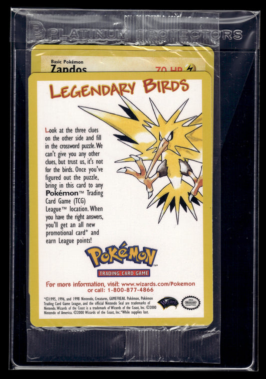 Zapdos #23/53 SEALED WoTC Promo NM