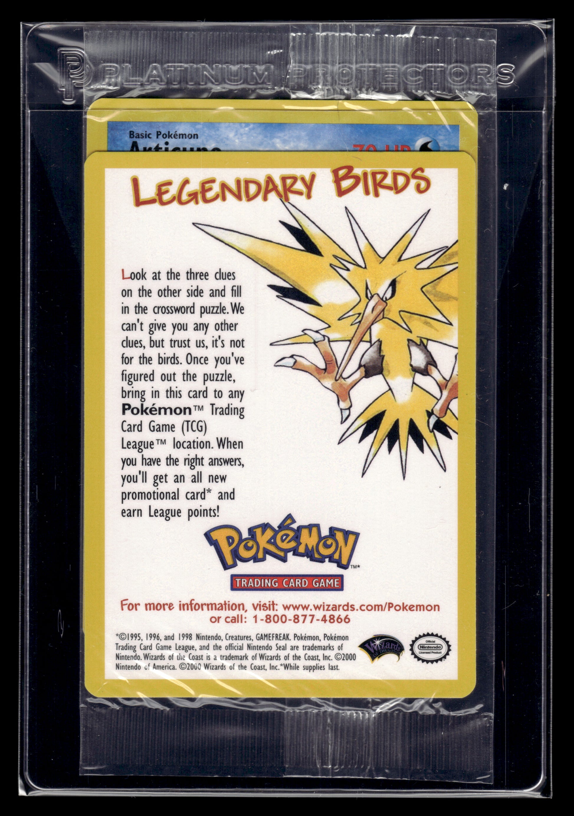 Articuno #22/53 SEALED WoTC Promo NM