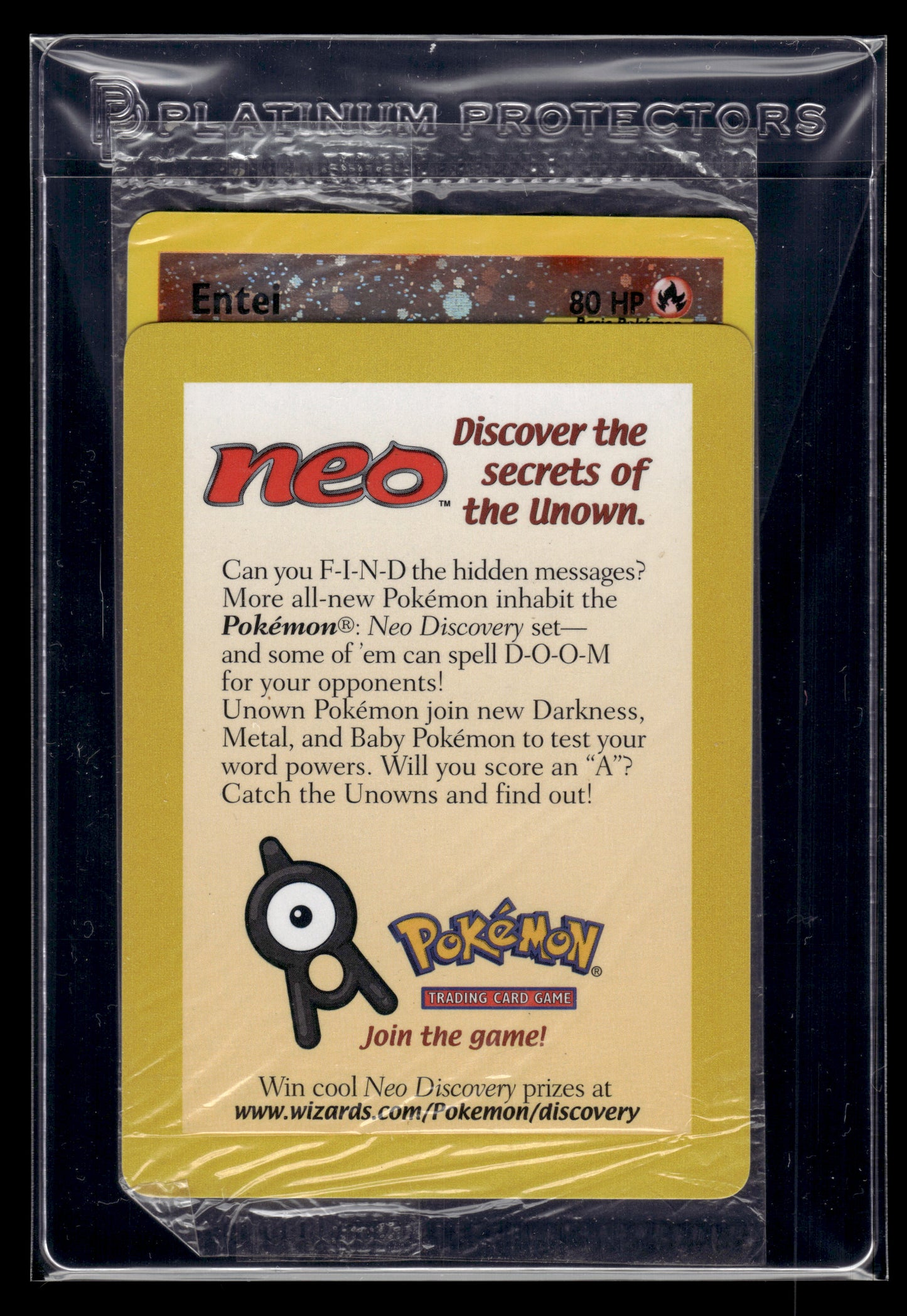 Entei #34/53 SEALED WoTC Promo VLP