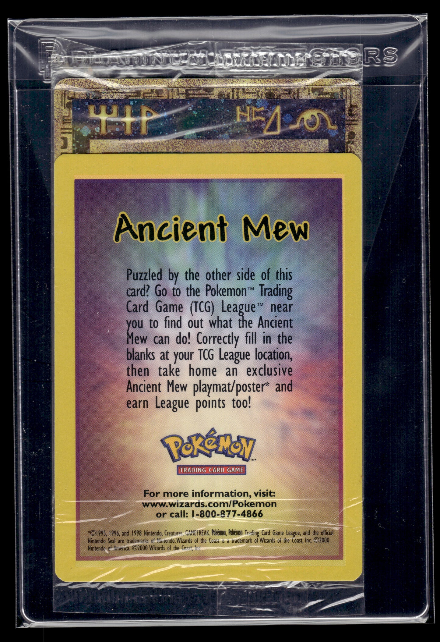 Ancient Mew #1 SEALED WoTC Promo NM