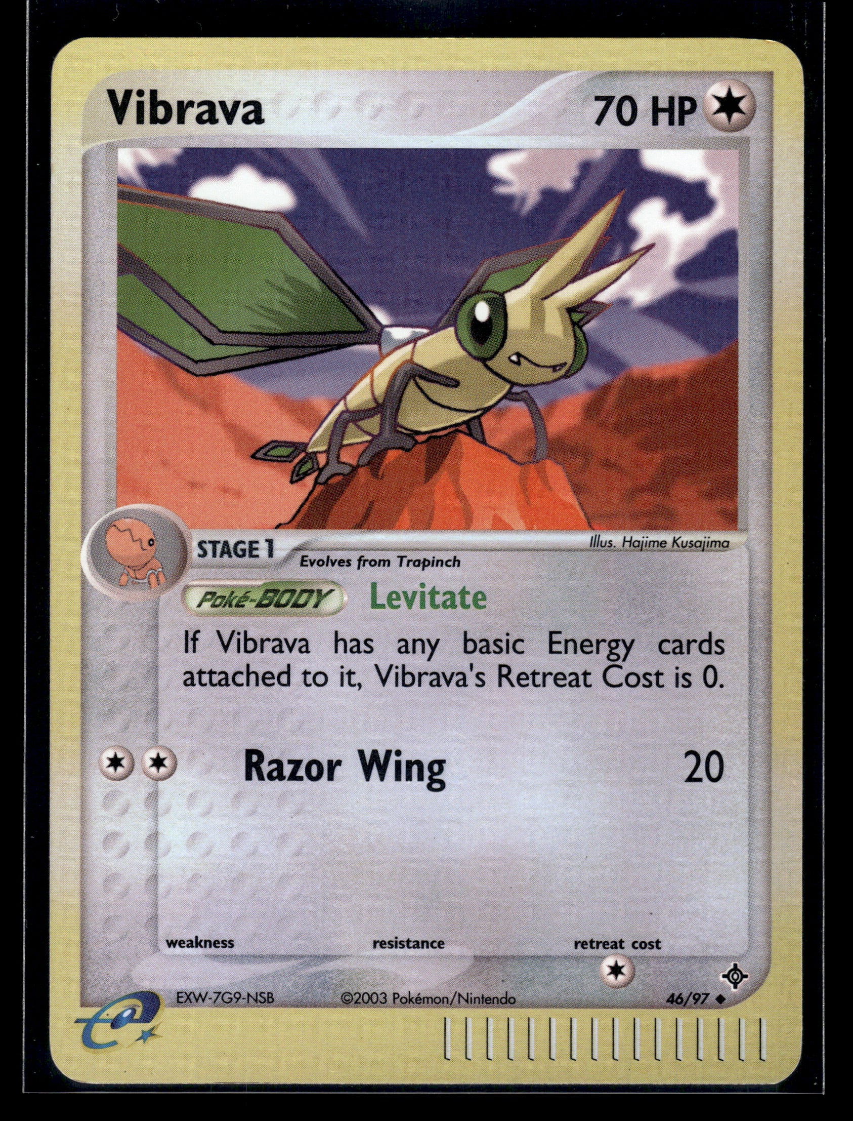 Vibrava #46/97 Reverse Holo Dragon LP