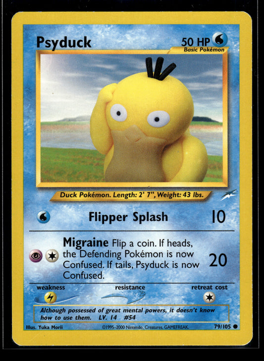 Psyduck #079/105 Neo Destiny LP