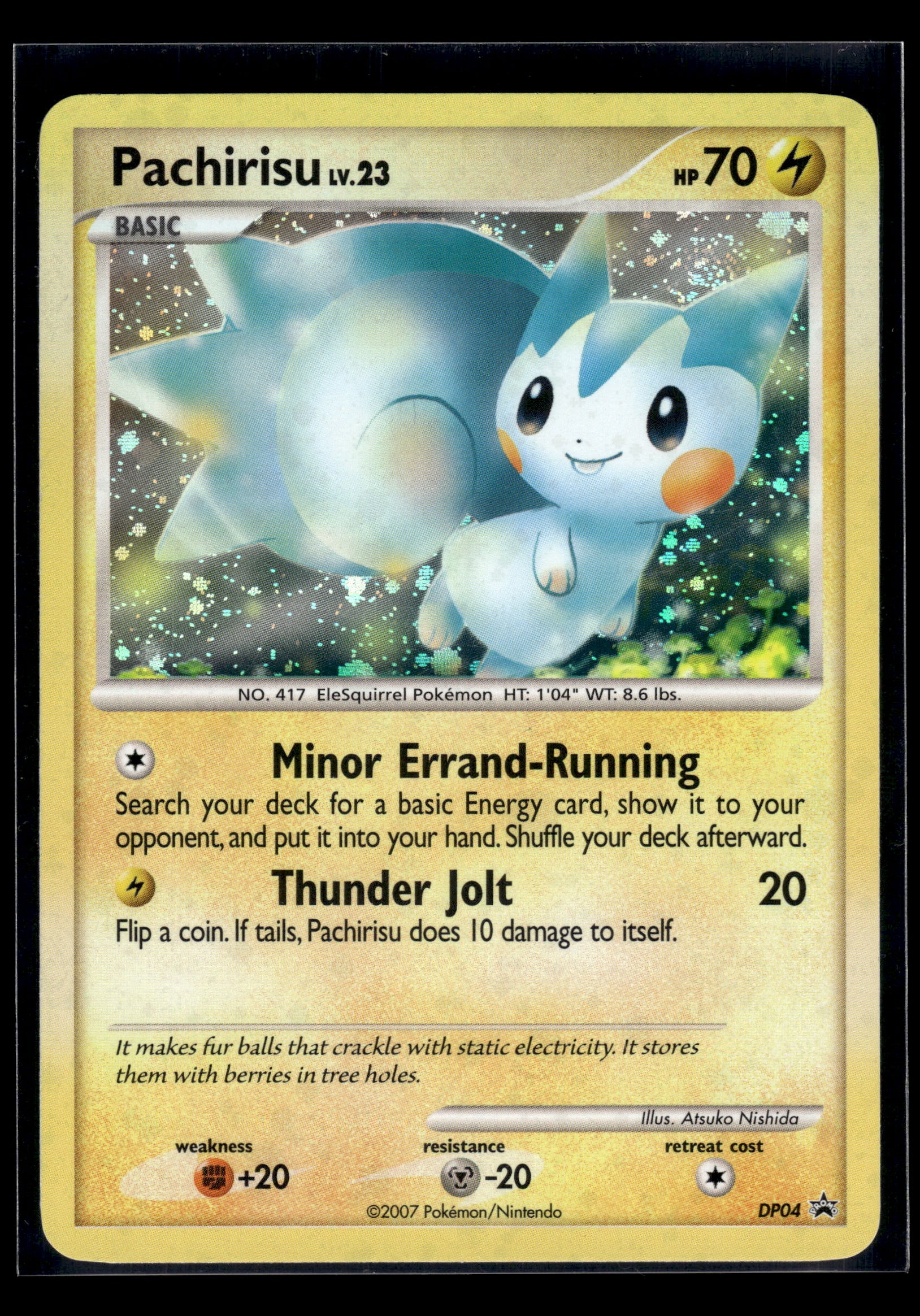 Pachirisu #DP04 Diamond and Pearl Promo LP