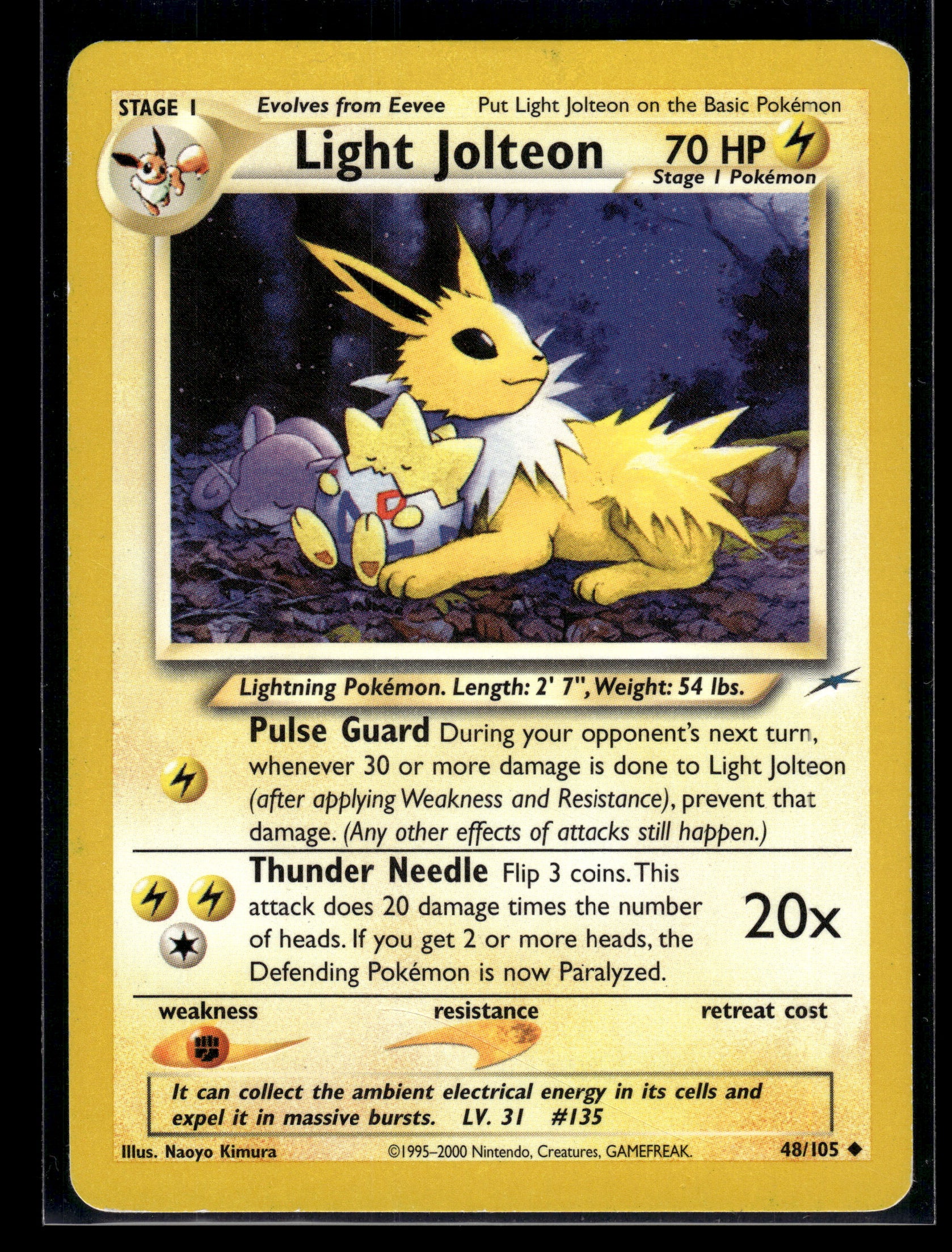 Light Jolteon #048/105 Neo Destiny MP