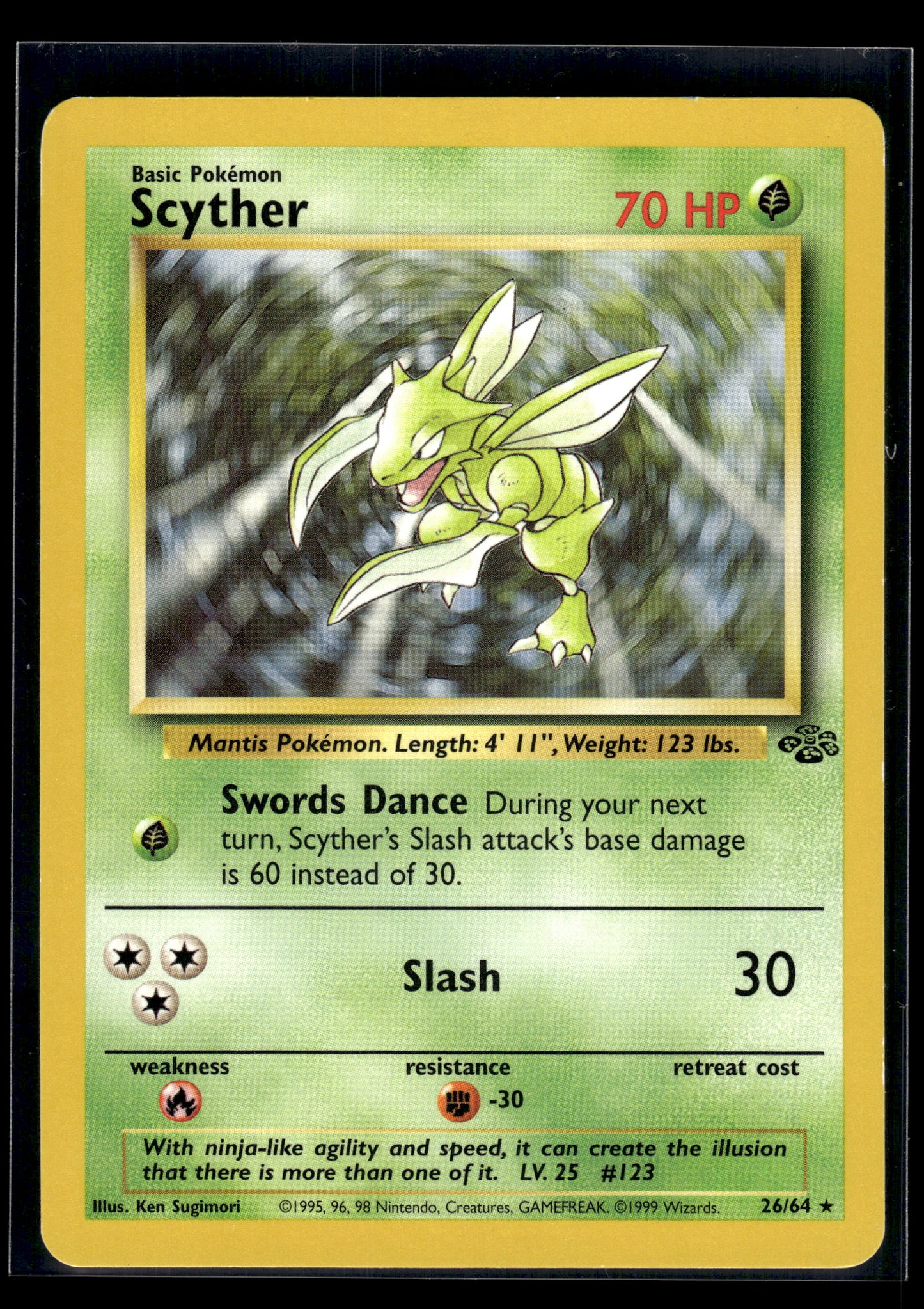 Scyther #26/64 Jungle LP