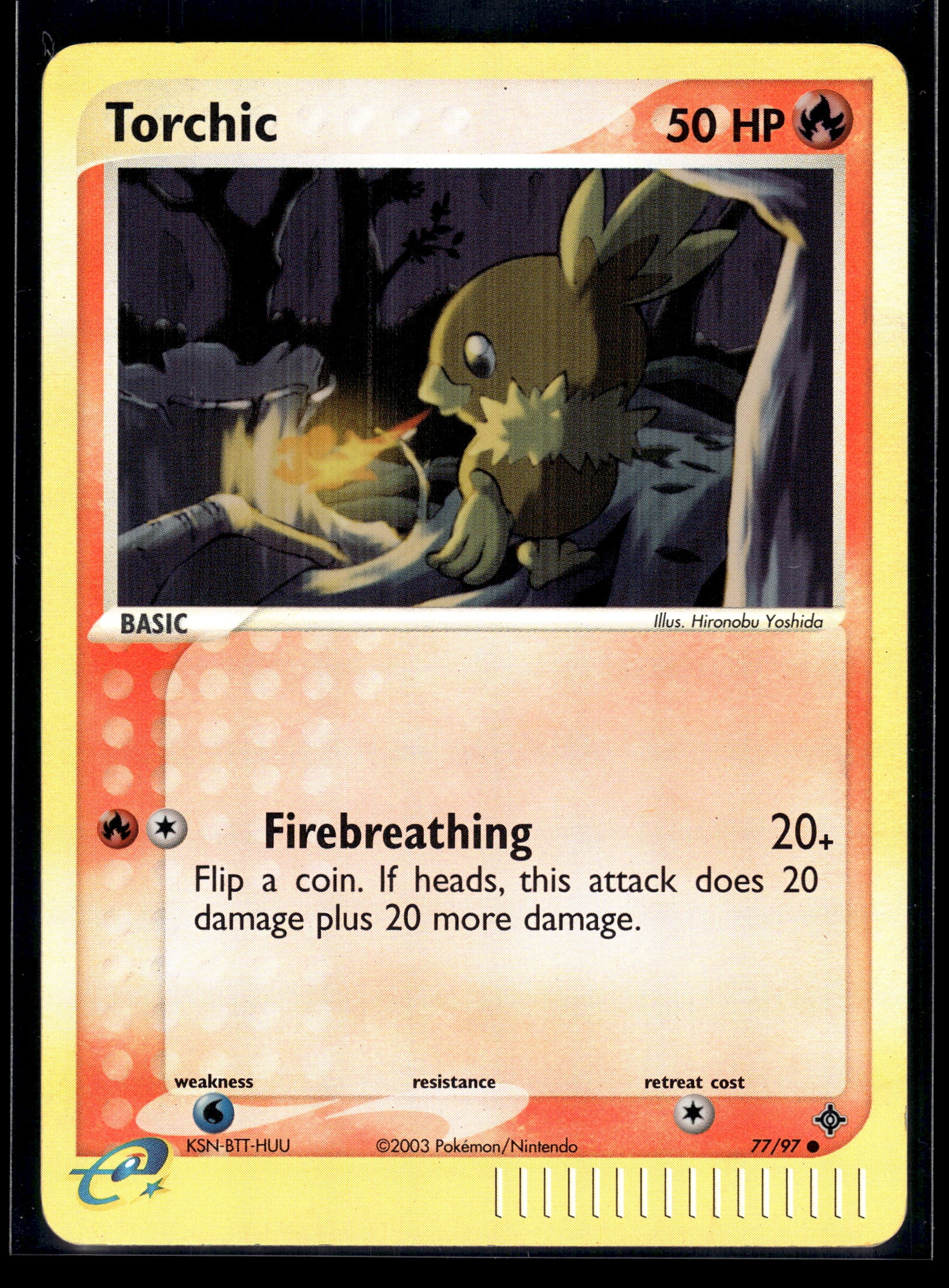 Torchic #77/97 Reverse Holo Dragon LP