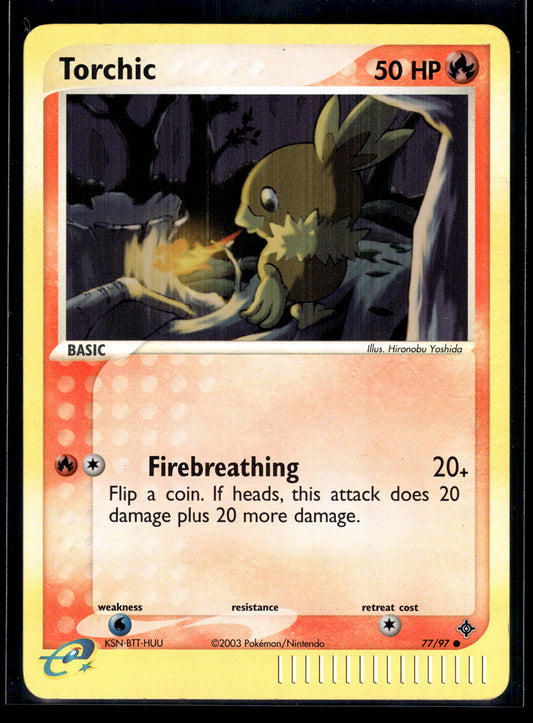 Torchic #77/97 Reverse Holo Dragon LP