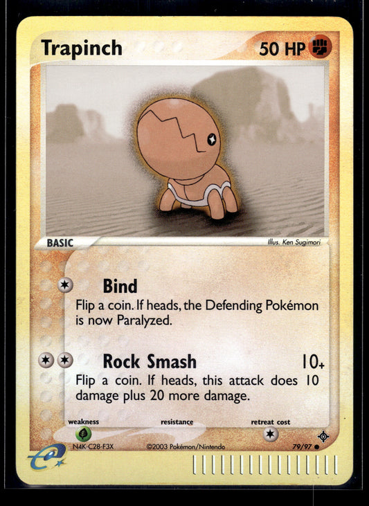 Trapinch #79/97 Reverse Holo Dragon LP