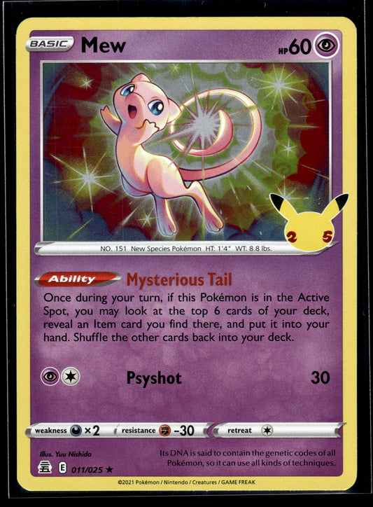 Mew #011/025 Celebrations LP