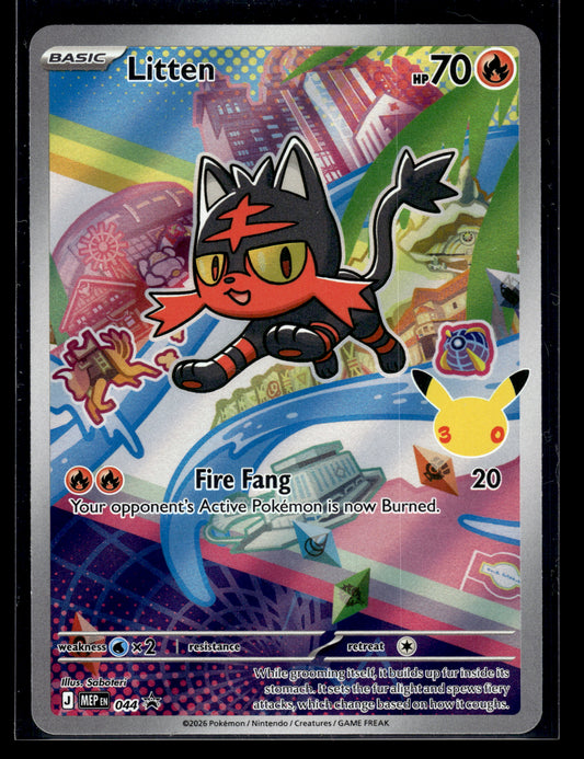 Litten #044 Mega Evolution Promo VLP