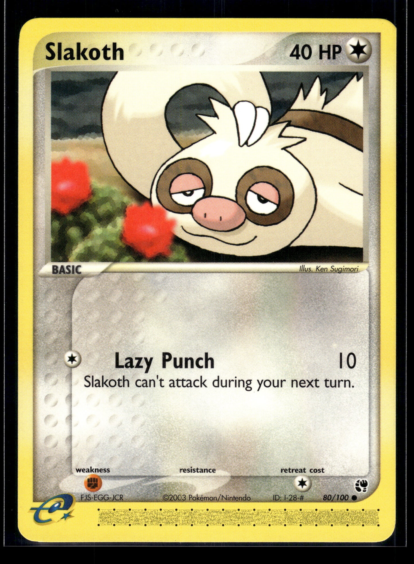 Slakoth #80/100 Sandstorm LP