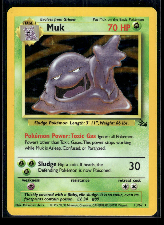 Muk #13/62 Fossil LP