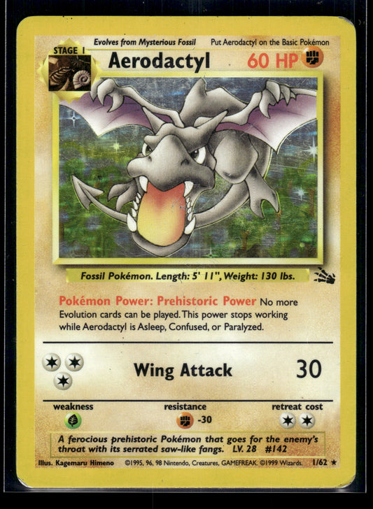 Aerodactyl #01/62 Fossil MP