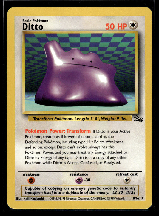 Ditto #18/62 Fossil LP