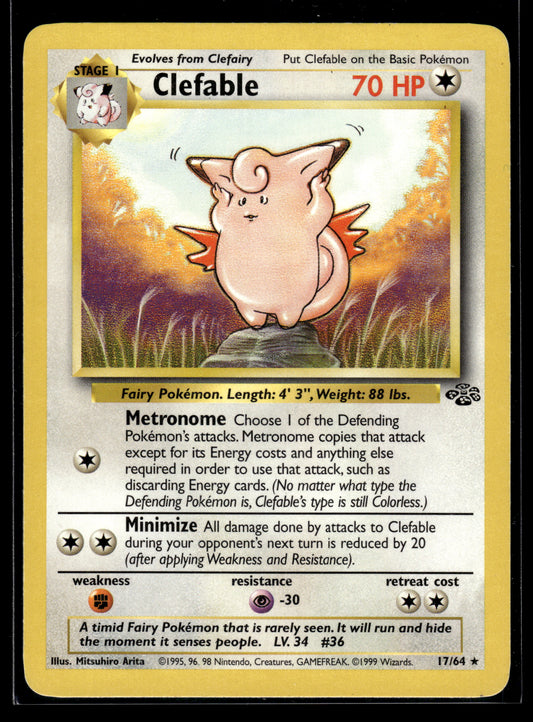 Clefable #17/64 Jungle LP