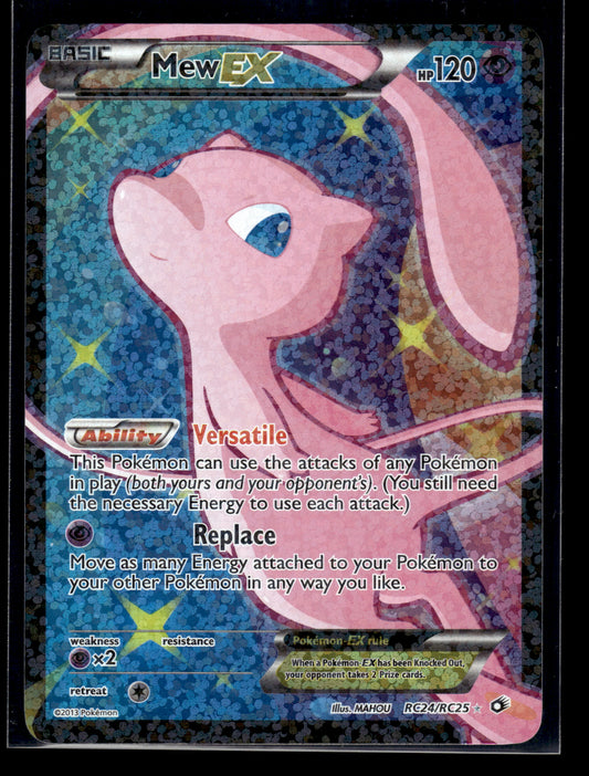 Mew EX #RC24/RC25 Legendary Treasures: Radiant Collection LP