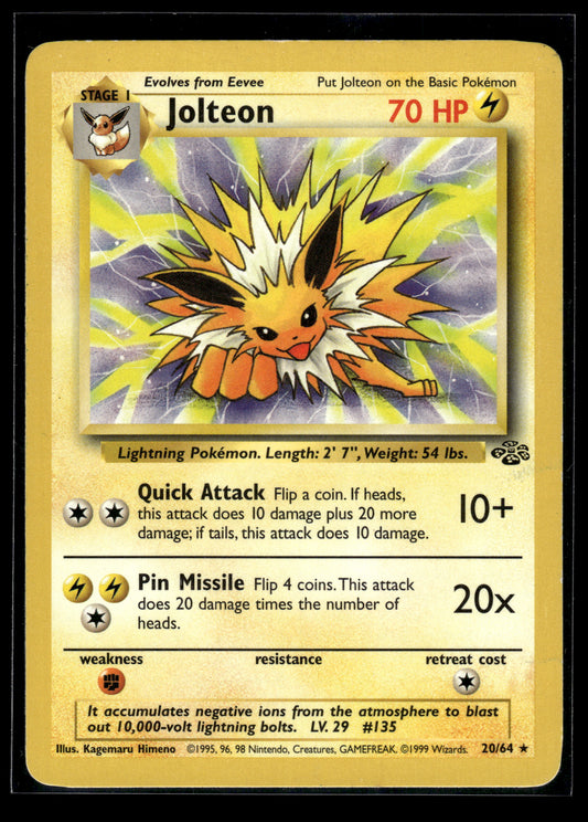 Jolteon #20/64 Jungle LP