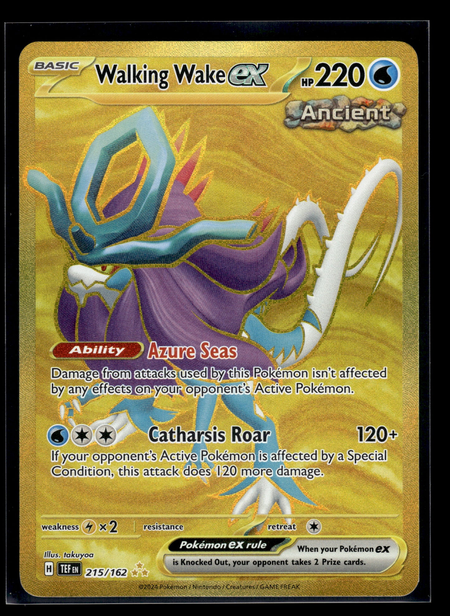 Walking Wake ex #215/162 Temporal Forces VLP