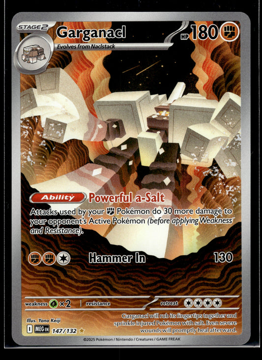 Garganacl #147/132 Mega Evolution NM
