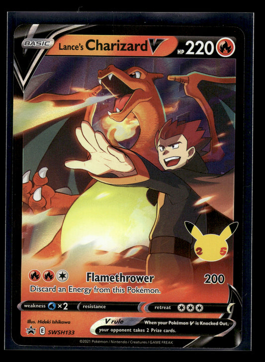 Lance's Charizard V #SWSH133 Sword & Shield Promo LP
