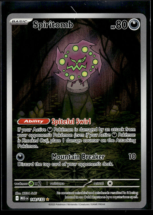 Spiritomb #148/132 Mega Evolution NM