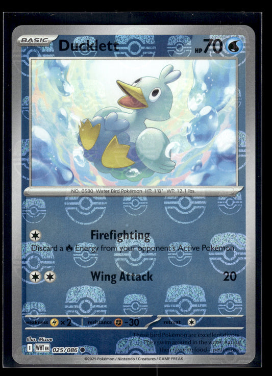 Ducklett (Master Ball) #25/86 White Flare VLP