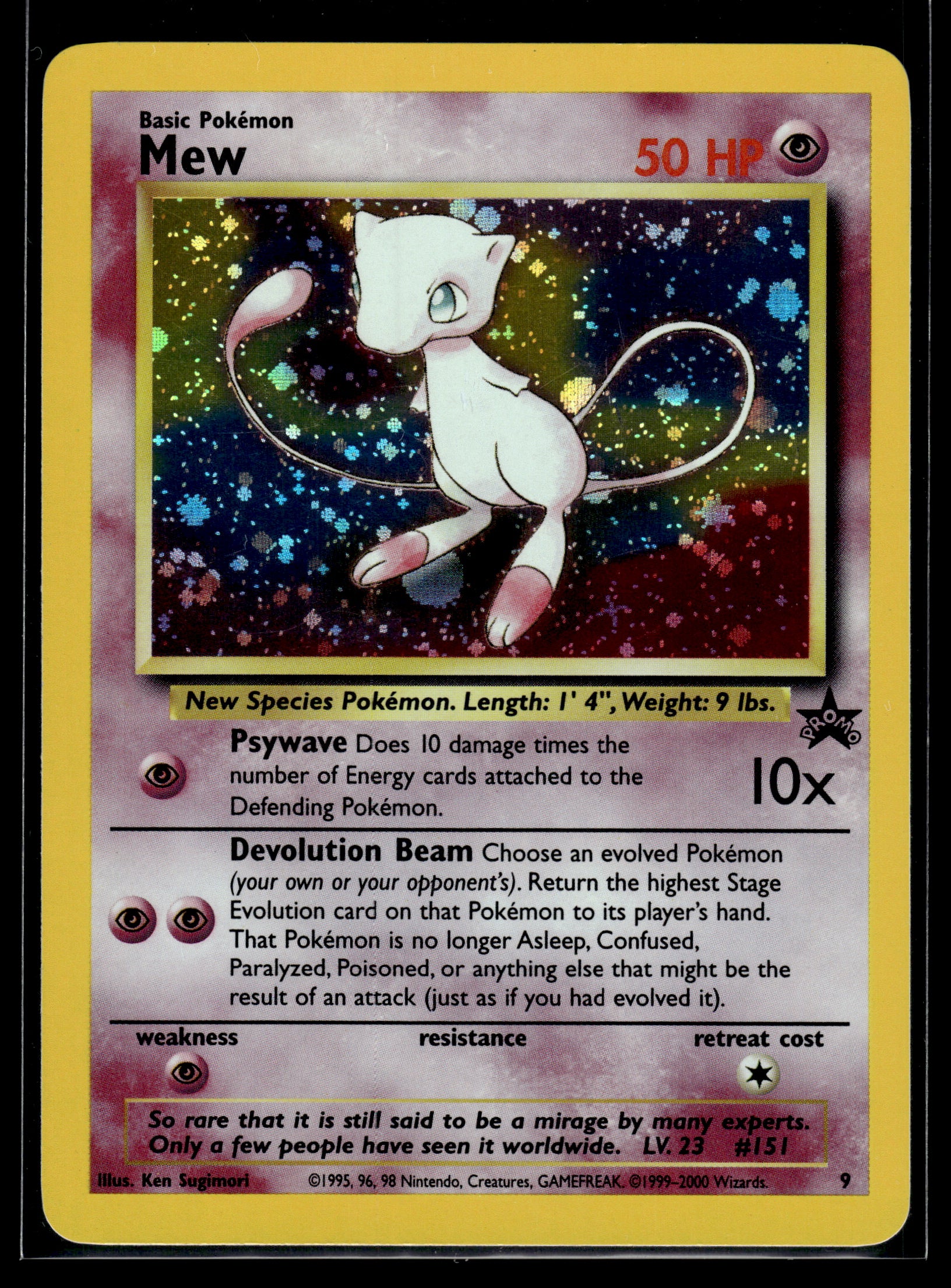 Mew #09/53 WoTC Promo LP