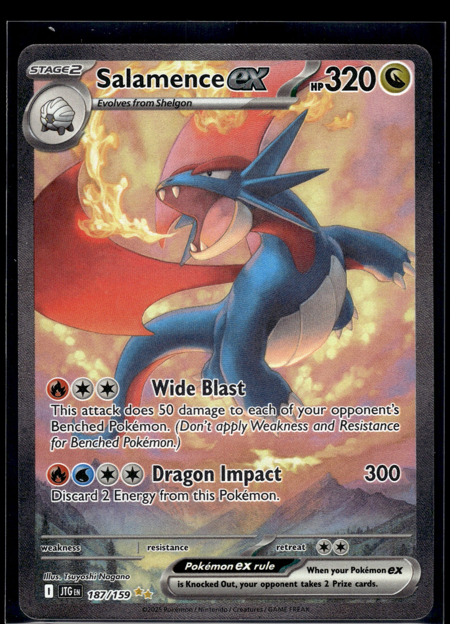 Salamence ex #187/159 Journey Together VLP