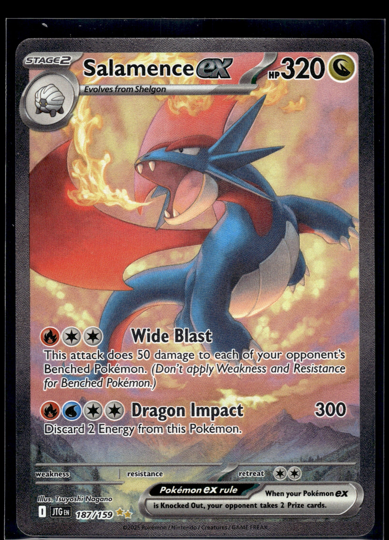Salamence ex #187/159 Journey Together VLP