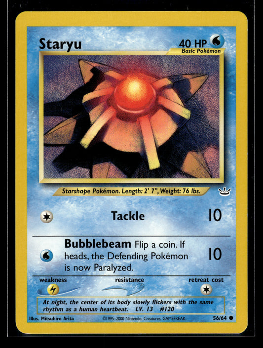 Staryu #56/64 Neo Revelation LP