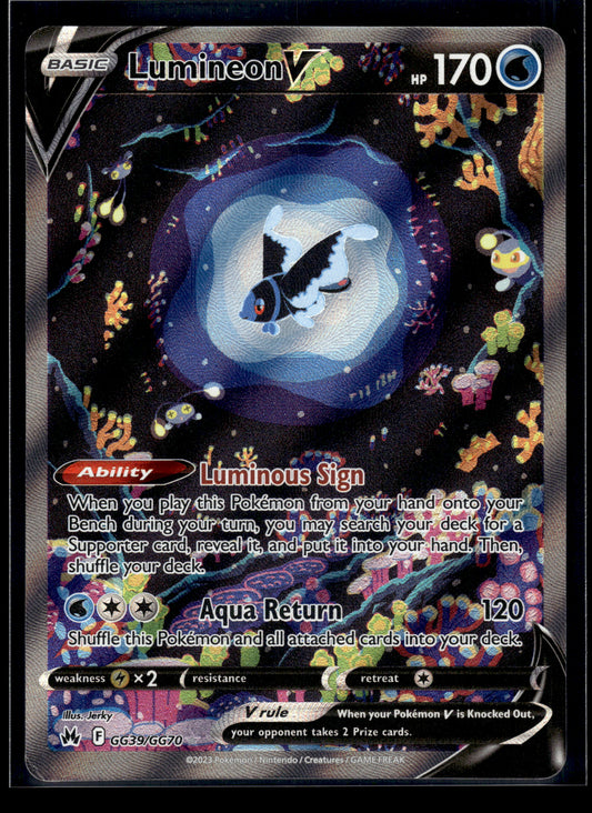 Lumineon V #GG39/GG70 Crown Zenith: Galarian Gallery NM