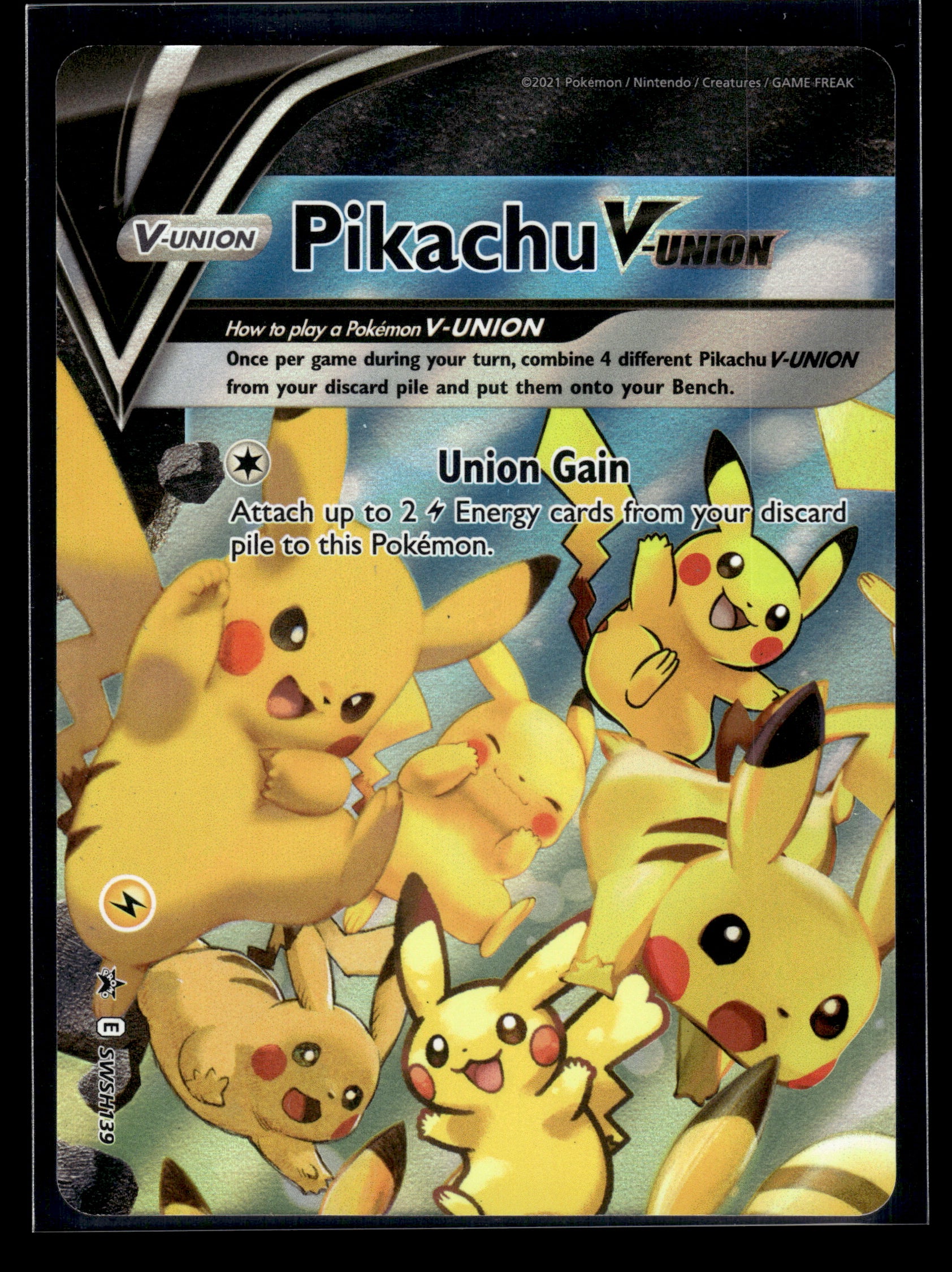 Pikachu V-Union #SWSH139 Sword & Shield Promo Cards VLP