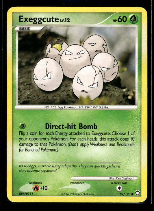 Exeggcute #82/123 Mysterious Treasures LP