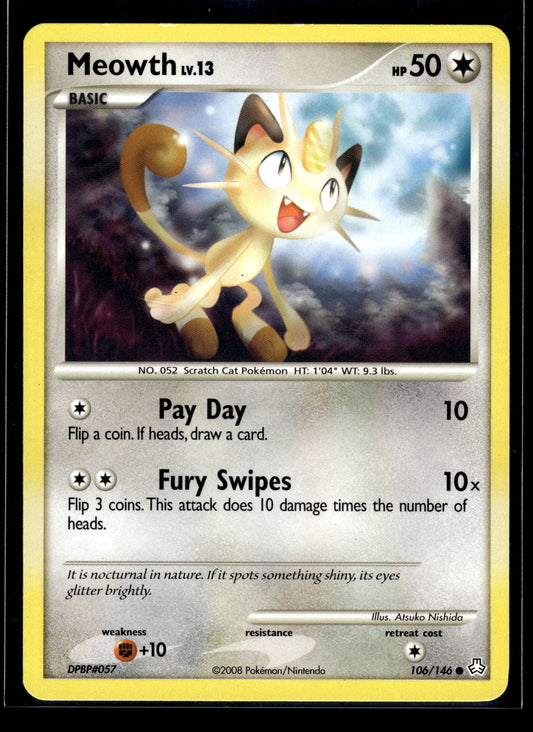 Meowth #106/146 Legends Awakened MP