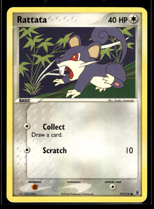 Rattata #77/112 FireRed & LeafGreen LP