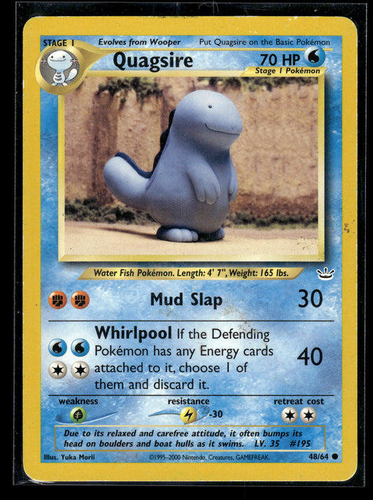 Quagsire #48/64 Neo Revelation HP