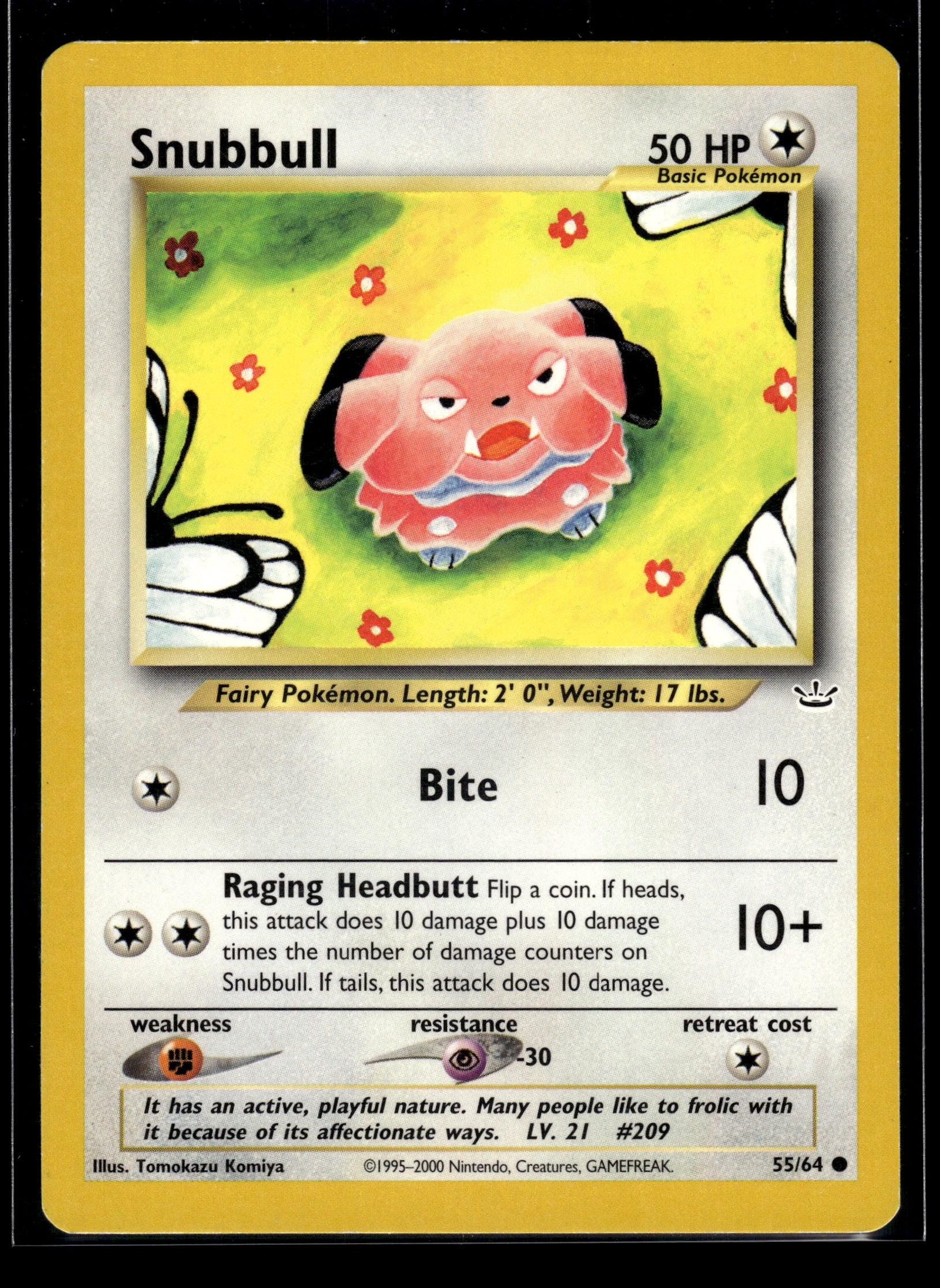 Snubbull #55/64 Neo Revelation MP
