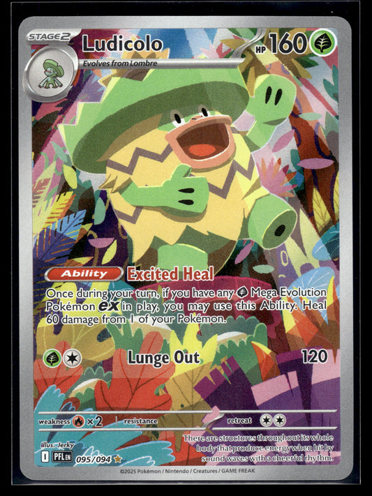 Ludicolo #095/094 Phantasmal Flames NM