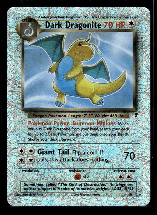 Dark Dragonite #005/110 Reverse Holo Legendary Collection HP