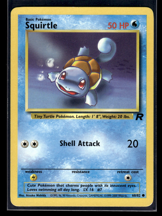 Squirtle #68/82 Team Rocket LP