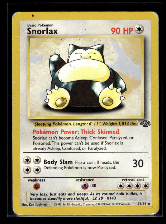 Snorlax #27/64 Jungle MP