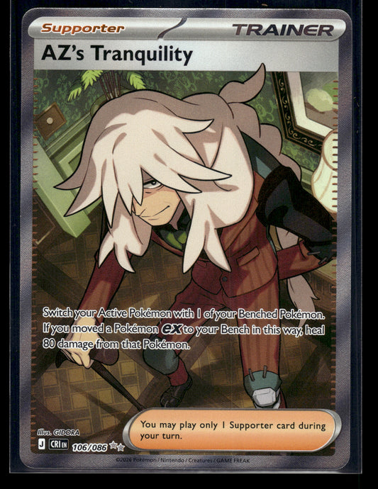 AZ's Tranquility #106/086 Chaos Rising NM